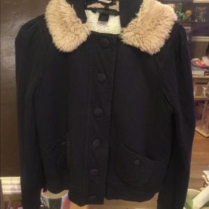 COPY - Marc Jacobs M/L jacket shearling black sweater